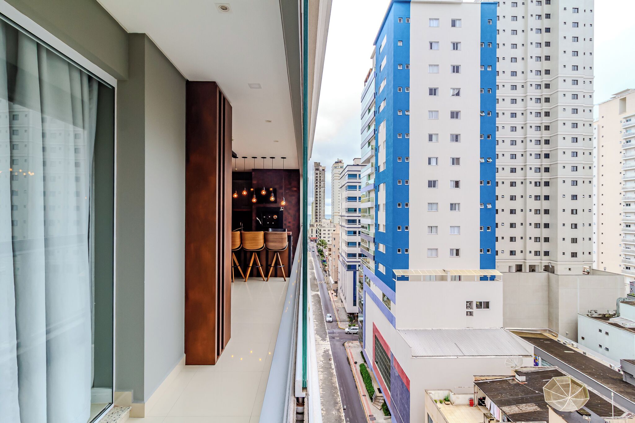 Apartamento família, cozinha, vista para a cidade | Área da propriedade