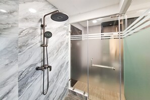 Standard Studio | Bathroom - Modern Grey Studio For 2 Pax (No Kitchen) At Atria Residence Gading Serpong (Gading Serpong)