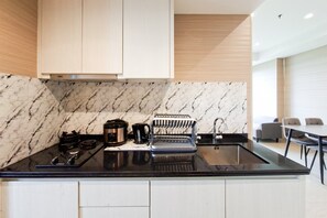 Standardlejlighed | Privat køkken | Elkedel