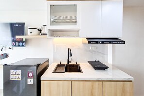 Standard Studio | Private kitchen - Good Location Studio At Cisauk Point Apartment (Cisauk)