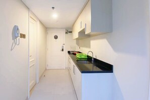 Standard Apartment | Private kitchen - Spacious And Combined 2Br Apartment Marquis De Lafayette (Semarang)