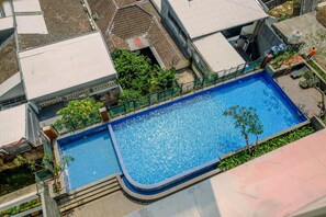 Pool - Homey And Well Designed 2Br At Nifarro Park Apartment (Jakarta)