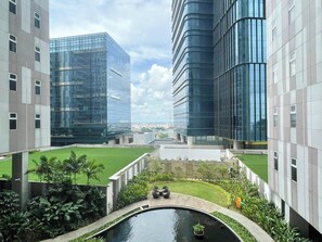 Exterior - Wooden Accents 1Br At Podomoro City Deli Medan Apartment (Medan)