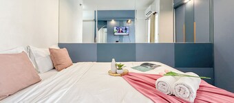 Restful Blue Studio At Suncity Residence