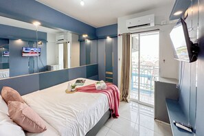 Interior - Restful Blue Studio At Suncity Residence (Sidoarjo)