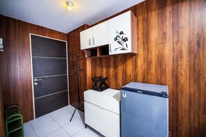 Standard Studio | Private kitchen - Wood Accents Studio At Tamansari Prospero Sidoarjo Apartment (Sidoarjo)