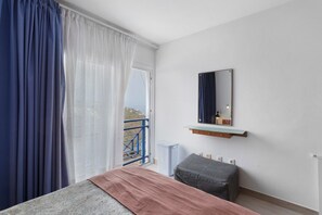 1 bedroom, iron/ironing board, WiFi, bed sheets - Vacation Apartment 'Vista Golf' with Sea View, Shared Pool and Wi-Fi (Mogán)