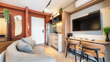 Leilighet – comfort, kjøkken, byutsikt | Oppholdsområde