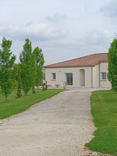 House on large plot with panoramic view