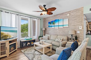 Condo, Multiple Beds (Market Street Inn 248- Beauty by the ) | Living area - Market Street Inn 248- Beauty by the Bay (Miramar Beach)