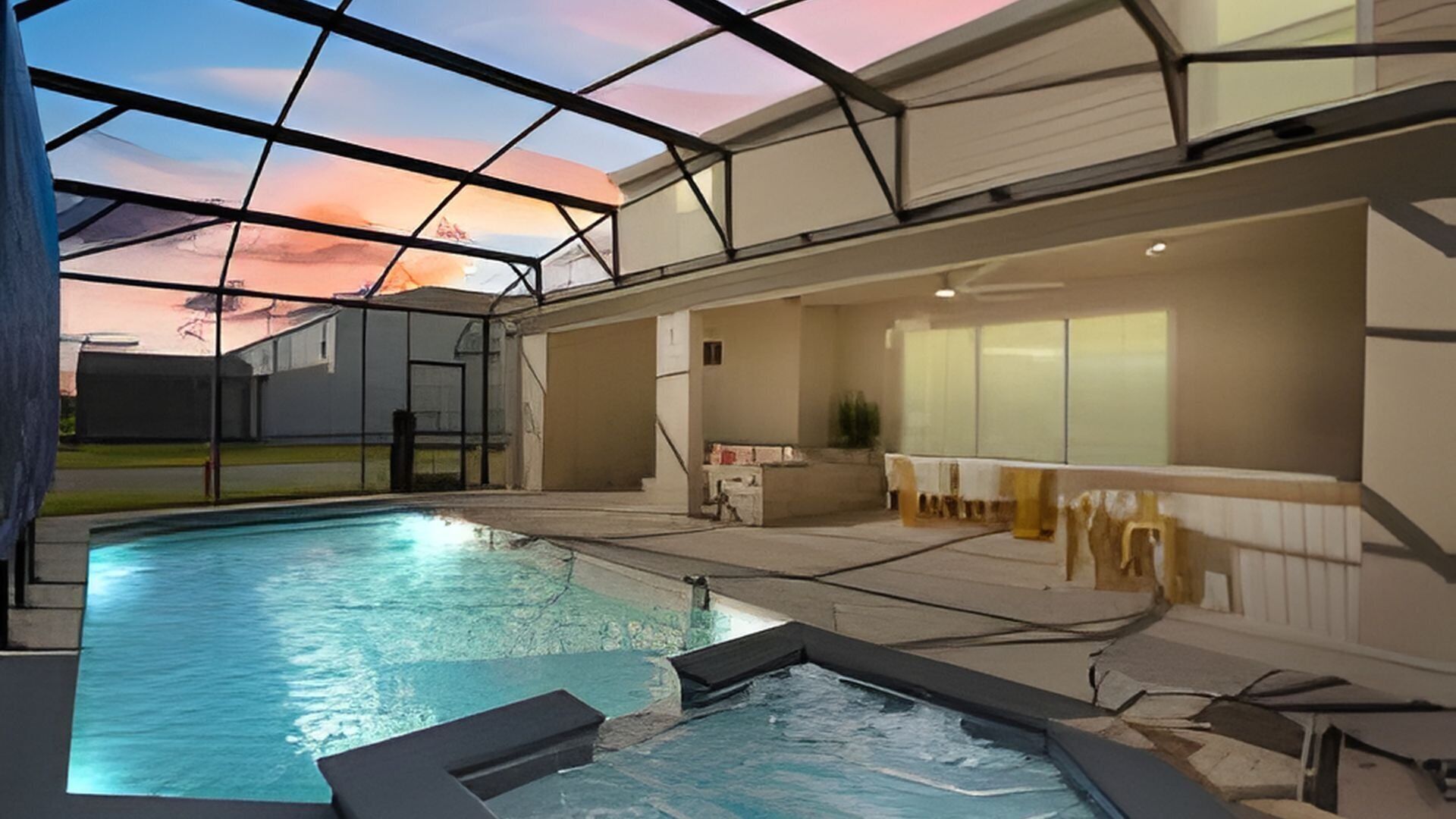 Eenvoudige villa | Zwembad