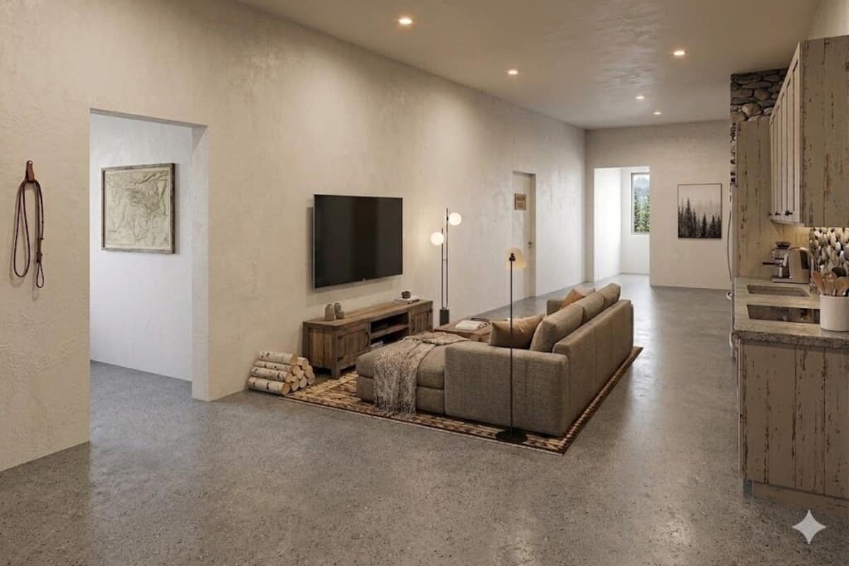Family/ Group Lounge: Kitchen and Family Room | Living area