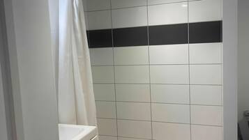 Een douche, een haardroger