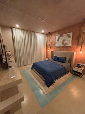 In-room safe, blackout curtains, free WiFi, wheelchair access - Simple & Luxury (Progreso)