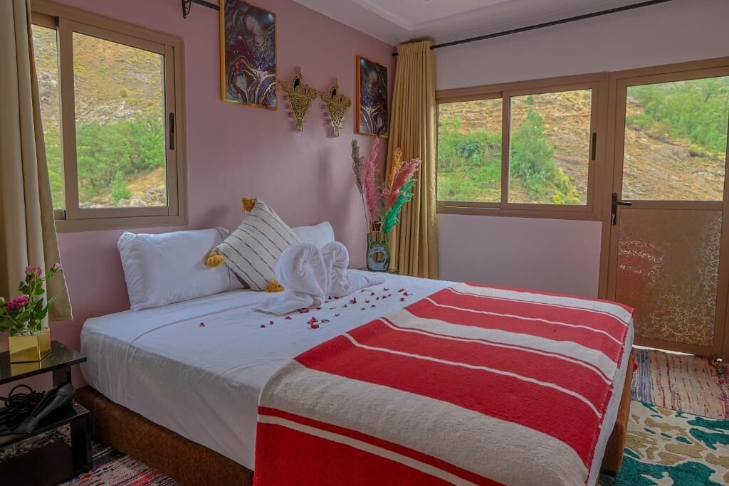 더블룸 또는 트윈룸, 발코니, 산 전망