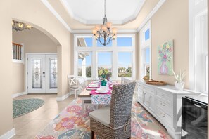 Dining - Rio Vista Landing - Walk to Crescent Beach - 5BR Intracoastal Retreat (St. Augustine)