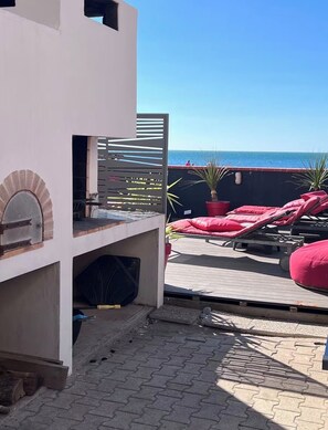 Terrace/patio - Ma vie là - House on the beach (Valras-Plage)