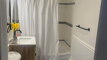 Towels, soap, toilet paper