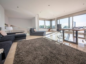 Living area - Deluxe Villa in Tamarit with private pool and stunning views (Tamarit)