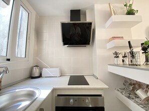 Private kitchen - Bright apartment in the historic center of Tarragona (Tarragona)