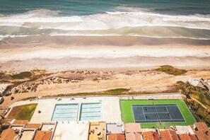 Unclassified image, 5 of 40, button - A bright, colorful escape just 3 blocks from the ocean in San Antonio del Mar. Sage-green walls and breezy teal curtains set a laid-back coastal mood, with a comfy queen bed, sofa bed, and full kitchen. Shared laundry available in the garage area. (San Antonio del Mar)
