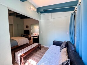 1 Schlafzimmer, Bügeleisen/Bügelbrett, kostenloses WLAN, Bettwäsche