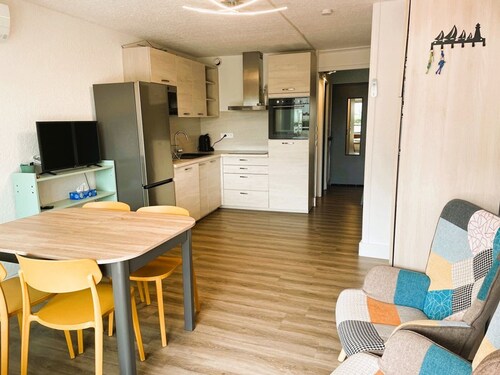 Studio mit Klima, Parkplatz - 4 Pers. (Garten)