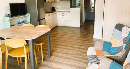 Studio mit Klima, Parkplatz - 4 Pers. (Garten)
