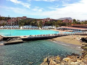 Pool - Nice 1Bed Apartment in Costa del Silencio,in South Coast of Tenerife (Arona)