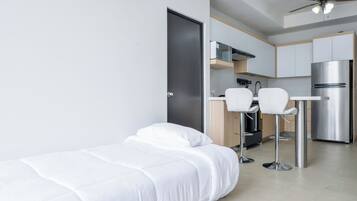 Comfort suite, balkon, uitzicht op stad