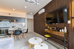 Interior - ¡Cerca de Fundidora! 6 personas, GYM & Wifi 2BR1br (Monterrey)