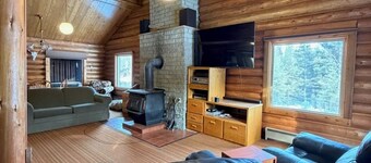 Seeley Lake Retreat-Dock, Firepit and Views