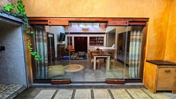Superior Double Room, 1 King Bed, Ensuite, Garden View | Terrace/patio