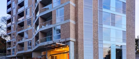 Façade de lâhĂ©bergement