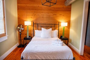 1 bedroom, iron/ironing board, travel crib, free WiFi
