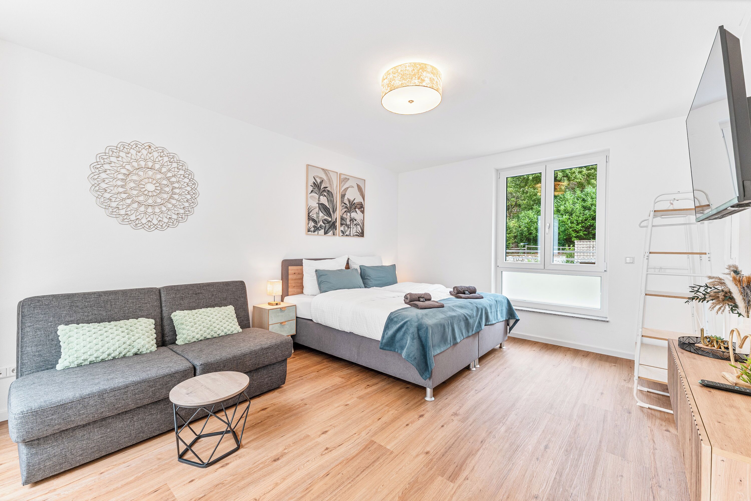 Apartamento Confort, vistas al jardín