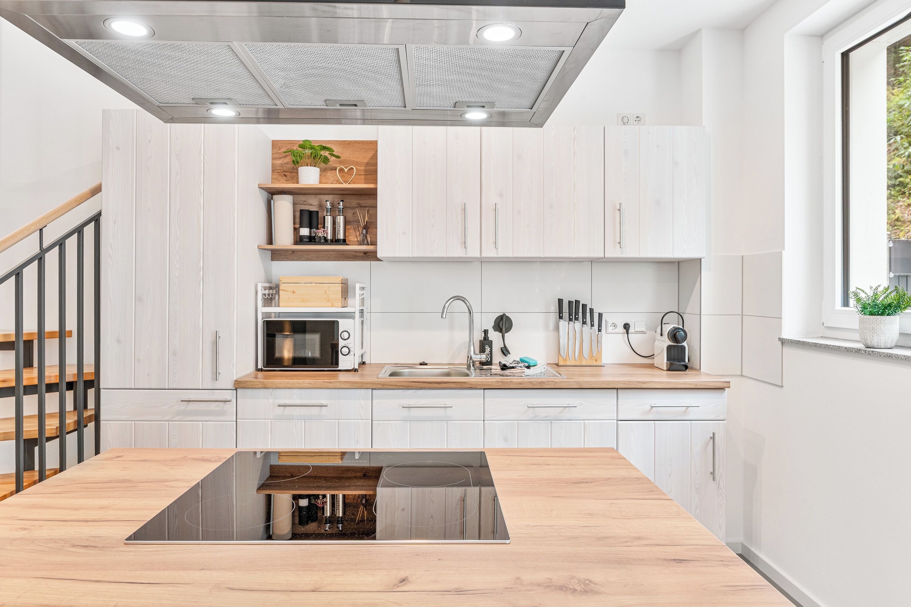 Apartemen Comfort, pemandangan kebun | Dapur pribadi