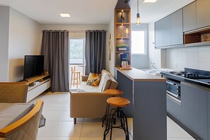 Family Apartment | Living area - Curta Praia do Quilombo - Lunata (Penha)