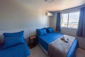 Family Apartment | Blackout drapes, iron/ironing board, free WiFi - Curta Praia do Quilombo - Lunata (Penha)
