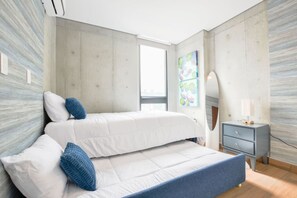 2 bedrooms, desk, iron/ironing board, WiFi - Zona Purísima y CAS - ¡5 camas, GYM y alberca! (Monterrey)