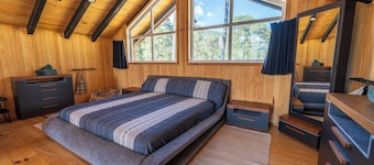 Cozy off-grid cabin with direct views of active volcano - from CDMX or PUEBLA