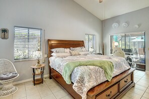 3 habitaciones, tabla de planchar con plancha, internet y ropa de cama 