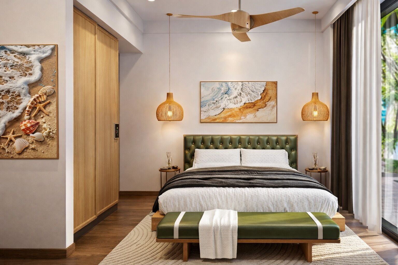 Luxury Studio, Balcony, Sea View