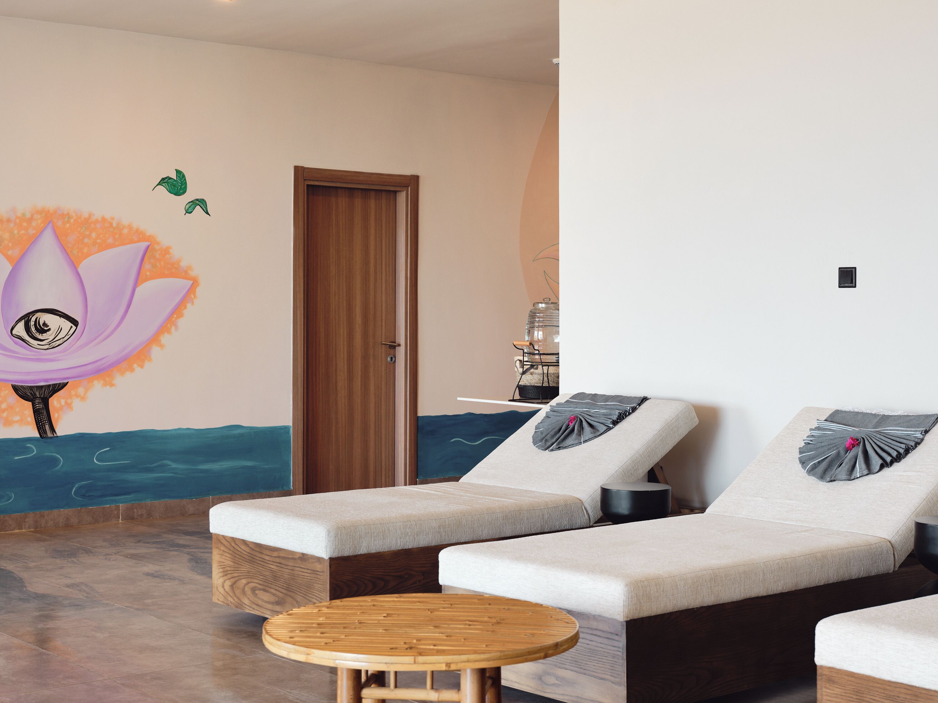Salas de tratamiento para parejas y baño turco o hammam 