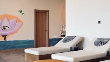 Salas de tratamiento para parejas y baño turco o hammam