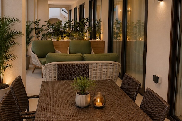Phòng Suite Junior, ban công, quang cảnh biển | Hiên