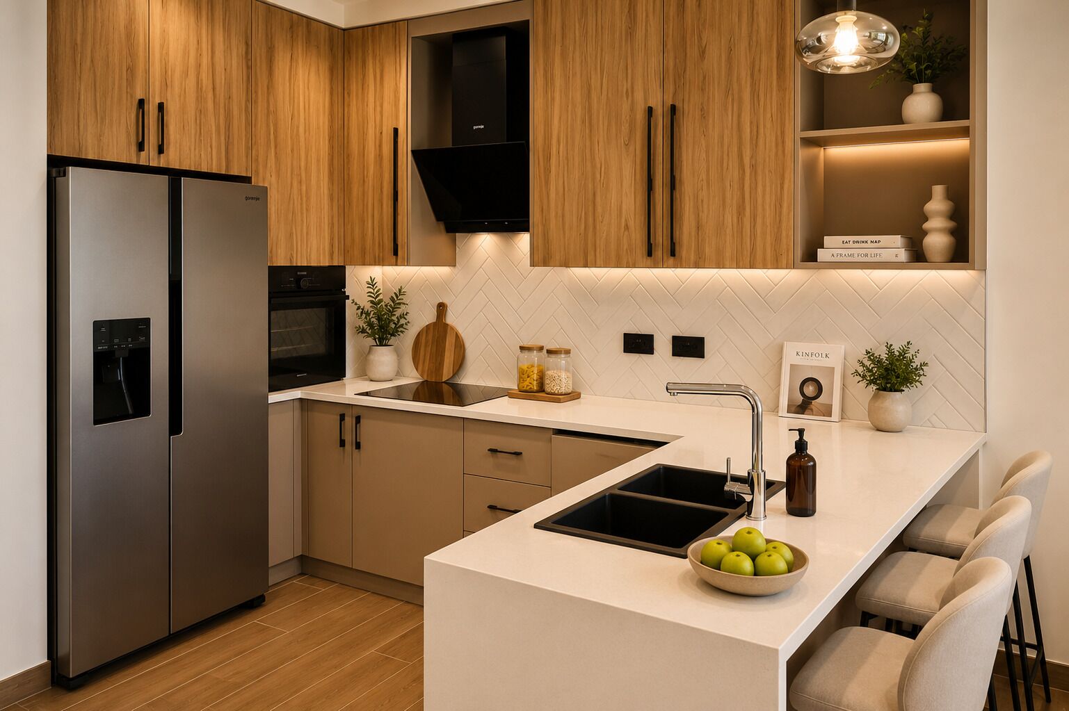 Suite Junior, balcon, vue mer | Cuisine privée | Cafetière/bouilloire, bouilloire électrique, tables à manger