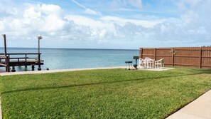 Terrace/patio - Bayfront W-docks & Fish 3 Patios Prime Location (South Padre Island)