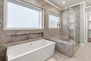 Shower, towels