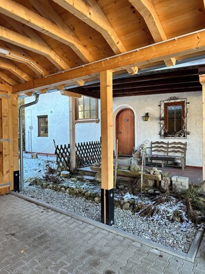 Property grounds - "Casa Luna" vacation home at the foot of the Alps (Inzell)